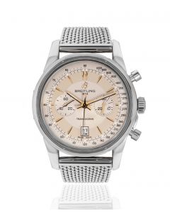 Breitling Transocean Chronograph Stainless Steel AB015412/G784/154A